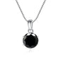 Moissanite Pendant Necklace 925 Sterling Silver Women