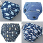 4PCS Reusable Cotton Baby Diapers for Potty Training