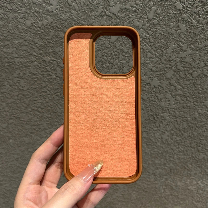 Luxury Lichee Pattern TPU Case for iPhone Pro Max