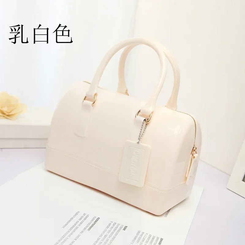 Jelly Bag Crossbody Pillow Bag in Macaron Colors