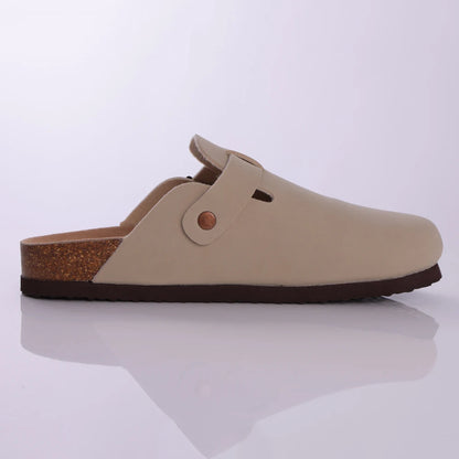 Shevalues Suede Clogs for Women Summer Mules with Arch Support