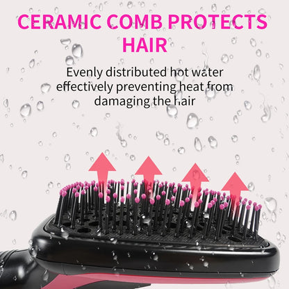 One Step Negative Ion Hair Dryer Brush and Curler