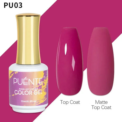 Clear 3D No Wipe Sculpture Gel Nail Polish 15ML