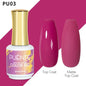 Clear 3D No Wipe Sculpture Gel Nail Polish 15ML