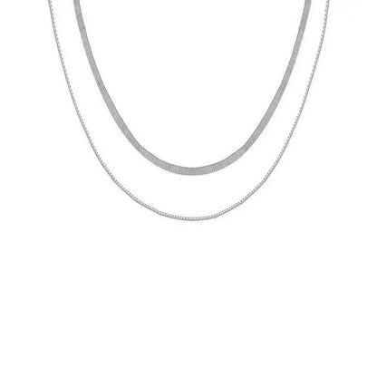 Stainless Steel Heart Pendant Necklace for Women