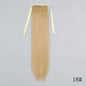 Long Straight Clip-in Ponytail Hair Extension Black