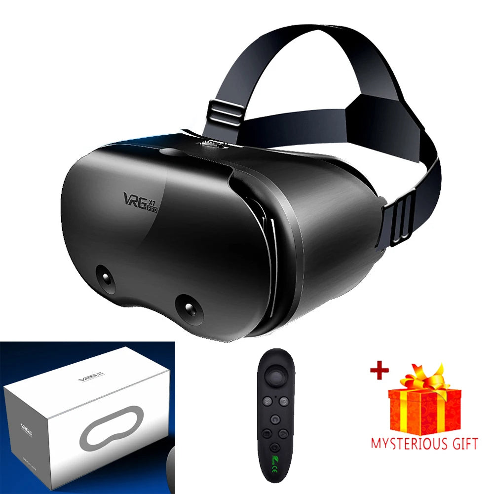 3D Virtual Reality Glasses for Smartphones with Real Lenses
