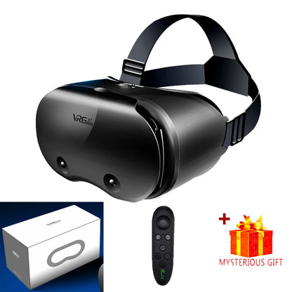 3D Virtual Reality Glasses for Smartphones with Real Lenses