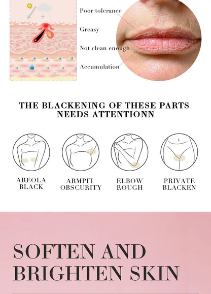 Body Whitening Cream for Arms, Thighs, and Underarms