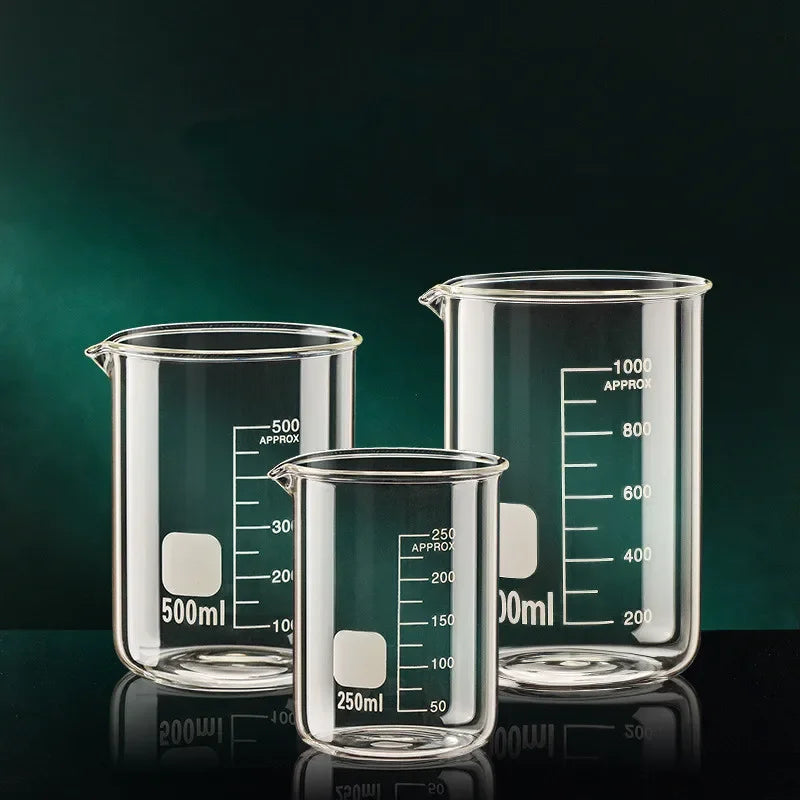 Glass Measuring Cup With Handle Heat-resistant 50-1000ml