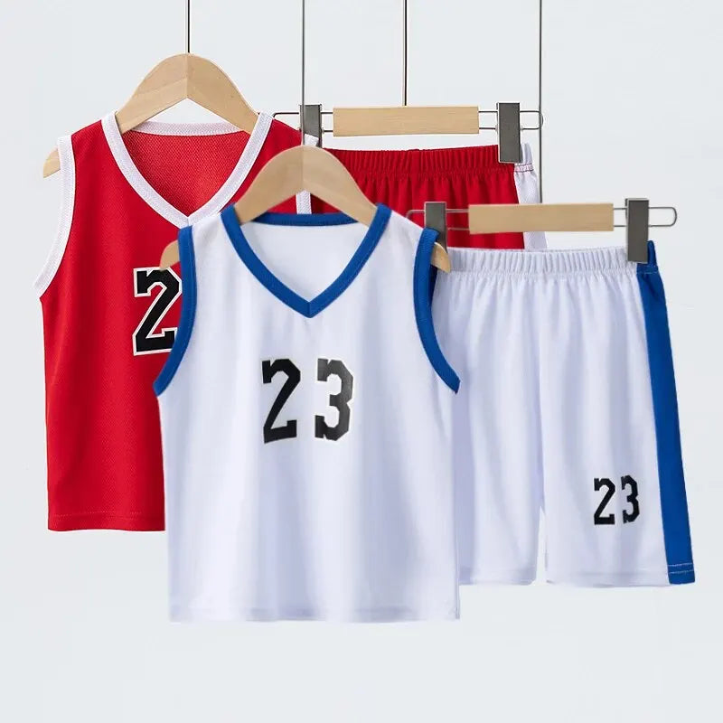 Children's Quick-Drying Sports Suit Casual Mixed Color Set