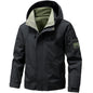 Men's Waterproof Softshell Jacket for Hiking and Camping