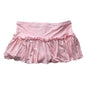 Pink Polka Dot Mini Skirt for Women