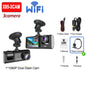 1080P WiFi Dash Cam with Front and Rear Cameras