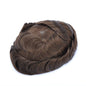 Topunique Swiss Lace Men Toupee Hair Replacement System