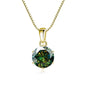 Moissanite Pendant Necklace 925 Sterling Silver Women