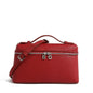 Lychee Grain Patent Leather Shoulder Bag for Women