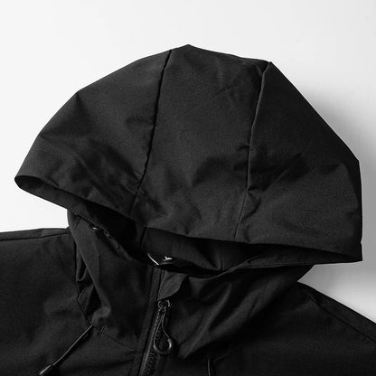 LNGXO Waterproof Windbreaker Jacket for Hiking and Camping