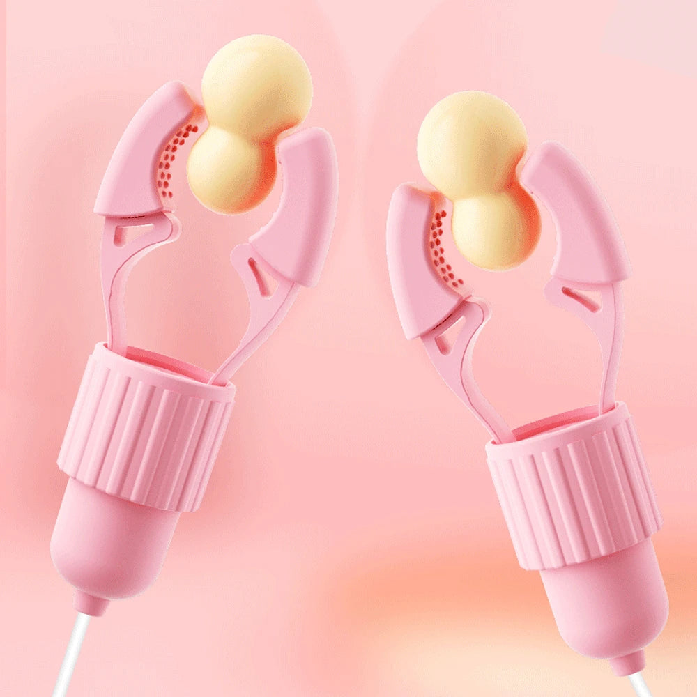 Vibrating Suction Nipple Clamps for Women