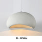 Nordic Wabi Sabi Pendant Lamp Brushed Nickel LED Chandelier