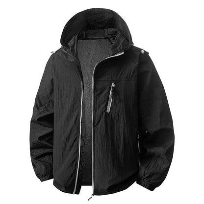 LNGXO Sun Protective Lightweight Jacket for Outdoor Sports