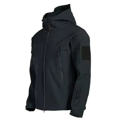 Military Soft Shell Jacket Men Tactical Waterproof