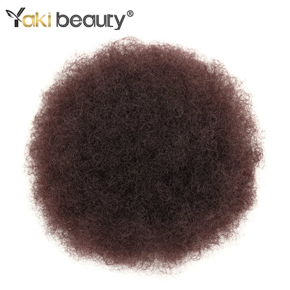 Afro Puff Drawstring Ponytail Synthetic Hair Extension