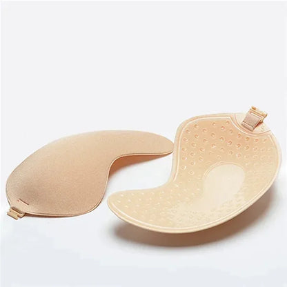 Invisible Push Up Bra Self-Adhesive Silicone Black Skin