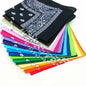 Unisex Polyester Paisley Bandana Hair Wrap