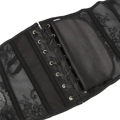 Gothic Bustier Waist Trainer Shapewear for Women