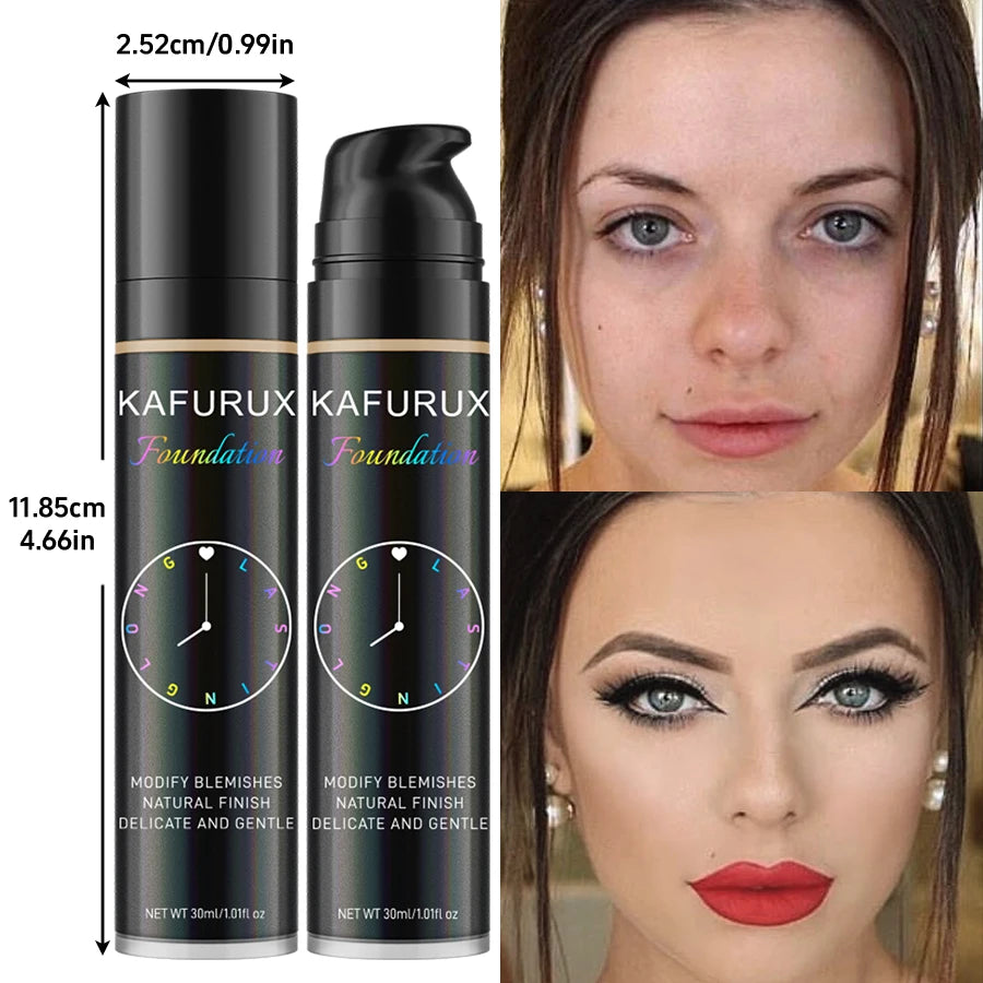 8 Color Liquid Foundation Makeup Set Waterproof Concealer