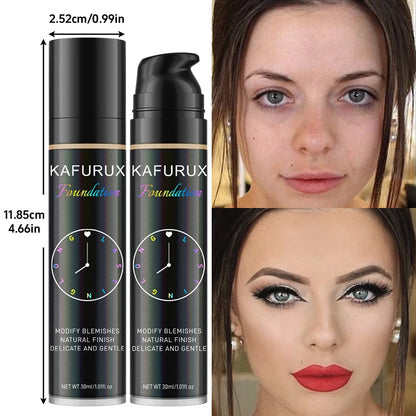 8 Color Liquid Foundation Makeup Set Waterproof Concealer