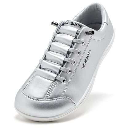 HOBIBEAR Unisex Barefoot Wide Toe Sneakers Artificial Leather