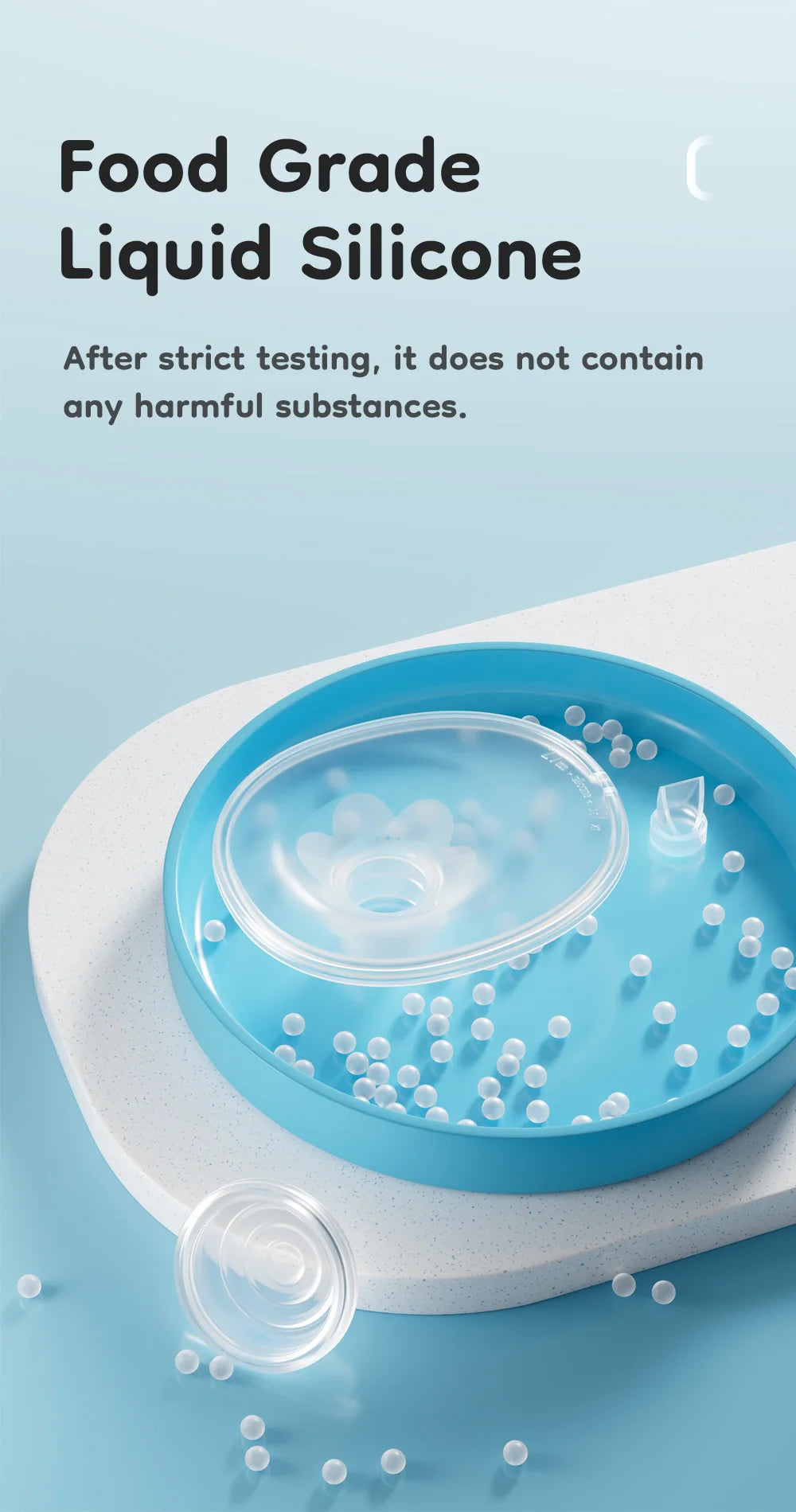 Wearable Electric Breast Pump with LED Display