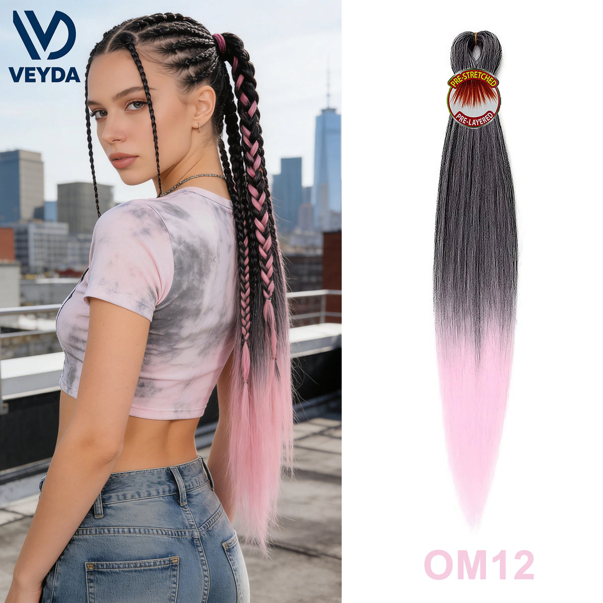 26 Inch Kanekalon Jumbo Box Crochet Hair Extensions