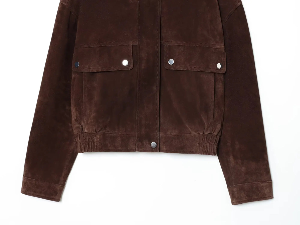 Women's Slim Warm Jackets with Big Pockets