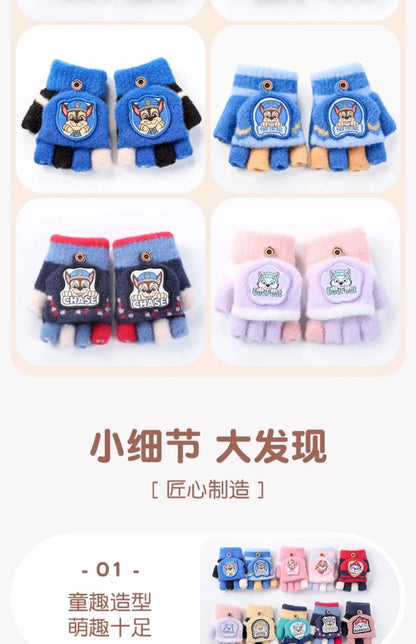 Paw Patrol Winter Gloves for Kids Unisex Polyester