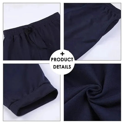 Men's Casual Polyester Sweatpants for Gym and Jogging