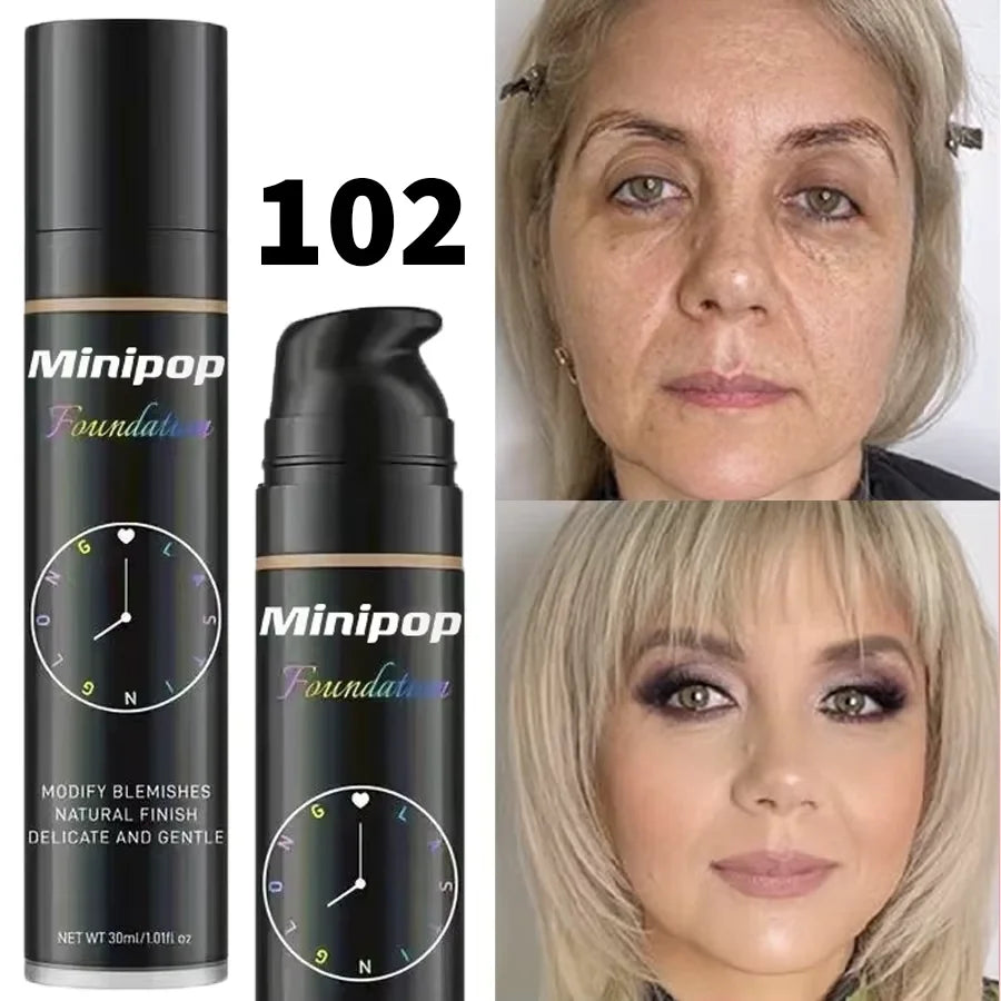 8 Color Liquid Foundation Makeup Set Waterproof Concealer