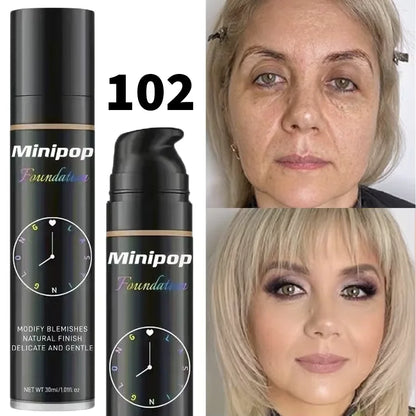 8 Color Liquid Foundation Makeup Set Waterproof Concealer