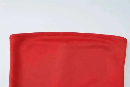 Avrilyaan Off Shoulder Backless A-line Mini Dress