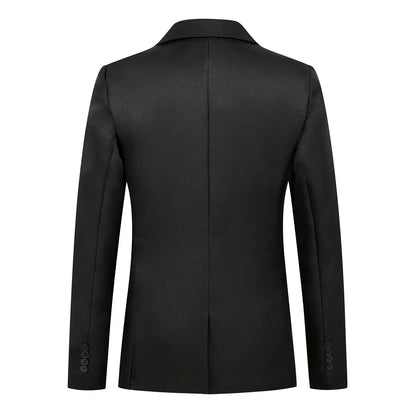 Men's Slim Fit Non-Ironing Casual Suit Jacket