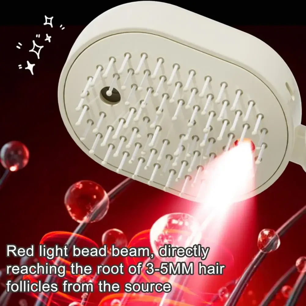 Electric Steam Hair Brush with USB-C Charging