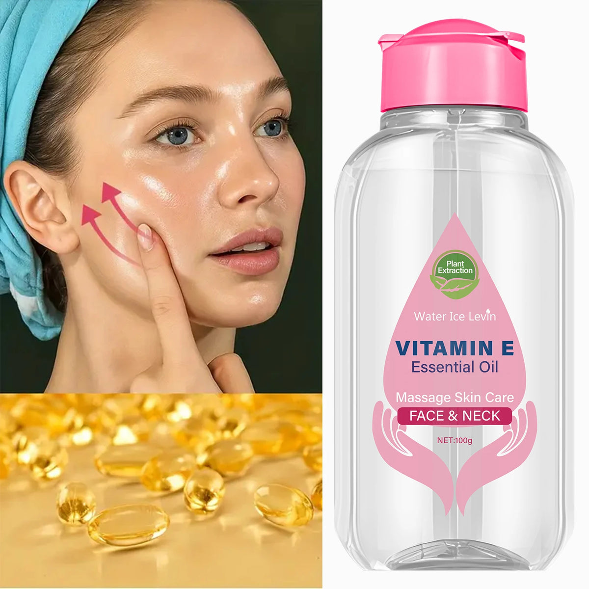 Vitamin E Facial Oil - Niacinamide & Ceramide