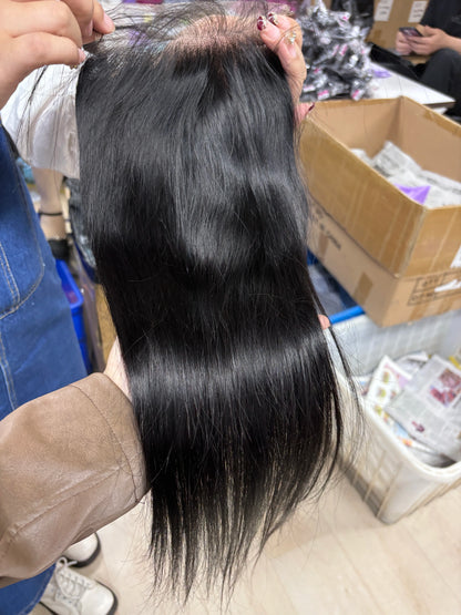 Transparent Lace Closure Straight 100% Brazilian Hair