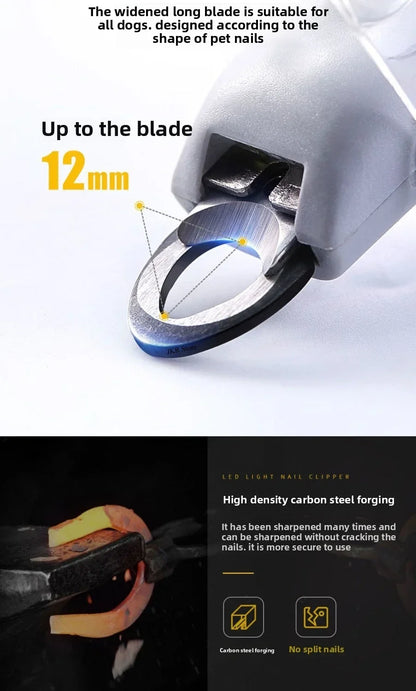 Rechargeable LED Pet Nail Clipper