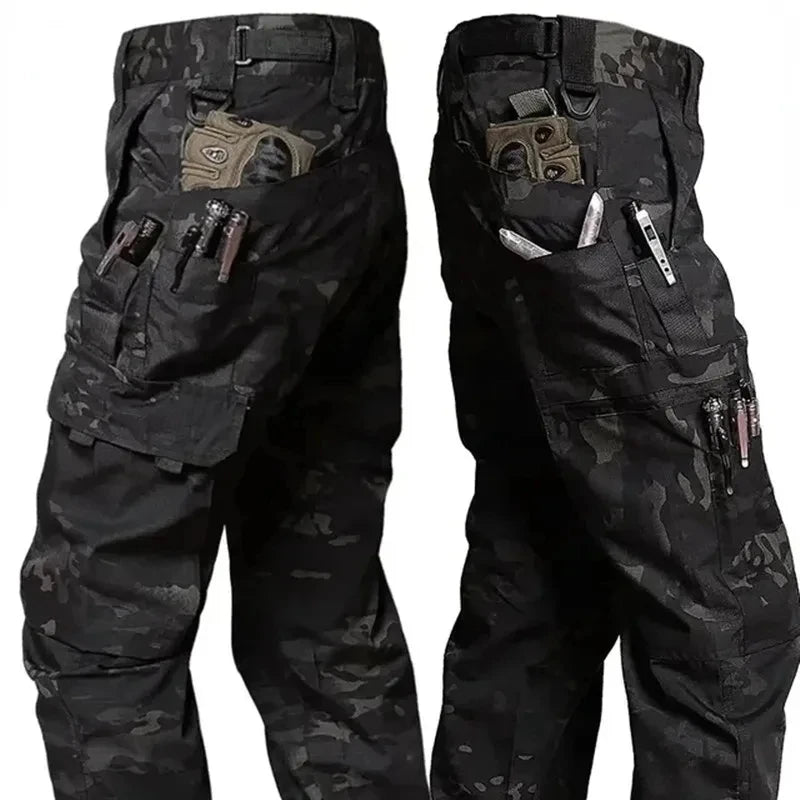 Wear Resistant Multi-pocket Cargo Pants for Men