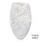 Cotton Cartoon Printed Baby Blanket Hat Set