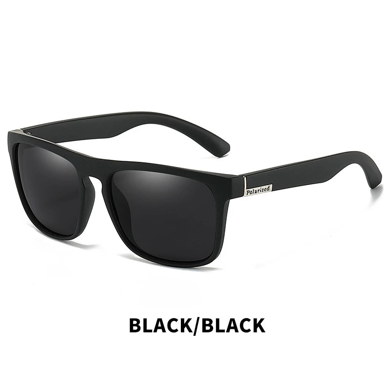 Square Polarized Sunglasses for Men and Women