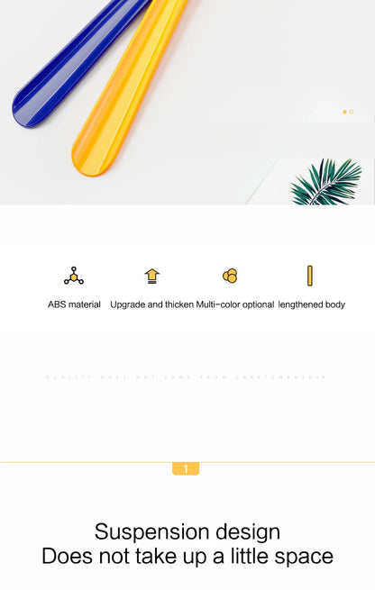 62cm ABS Plastic Long Handle Shoe Horn